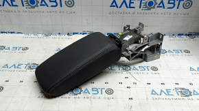 Audi A3 22-26 armrest, black leather, with bracket, broken mount