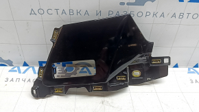 Left front panel trim for Audi A3 22-26, upper, black gloss, scratches, cracks in the button mounts