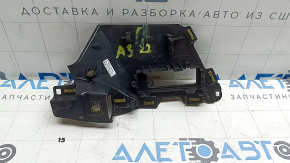 Left front panel trim for Audi A3 22-26, upper, black gloss, scratches, cracks in the button mounts