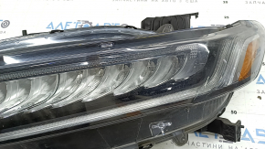 Front left headlight Honda Accord 21-22 Touring, hybrid, needs polishing, worn