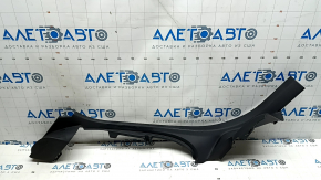 Rear pillar trim, left lower, Audi A3 22-26, black, scratches