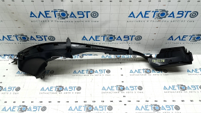 Rear pillar trim, left lower, Audi A3 22-26, black, scratches