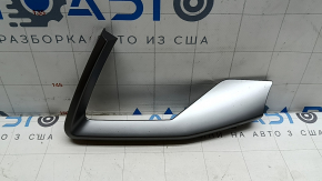 Front panel trim, left, Audi A3 22-26, lower, gray, bump, chip, scratches