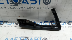 Front panel trim, left, Audi A3 22-26, lower, gray, bump, chip, scratches