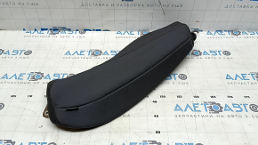 Airbag for the rear left seat of the Audi A3 22-26 with side bolster, black leather, rust, rusty squib