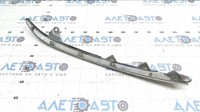 Left eyelash molding for radiator grille Honda Accord 21-22, light chrome, with seal, chips