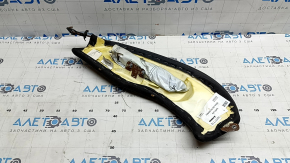 Airbag for the rear right seat of the Audi A3 22-26 with side bolster, black leather, rust, rusty squib, scratch on the leather