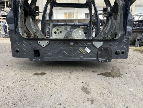 Rear panel BMW X5 G05 19-26 assembled 2 parts, on the body, graphite