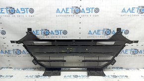 Radiator grille Honda Accord 21-22 black gloss, with chrome moldings, non-factory holes, chips