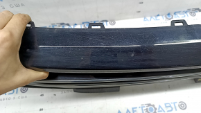 Radiator grille Honda Accord 21-22 black gloss, with chrome moldings, non-factory holes, chips
