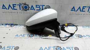Right side mirror assembly Audi A3 22-26 6 pins, heated, with turn signal, white LY9C, scratches