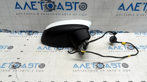 Right side mirror assembly Audi A3 22-26 6 pins, heated, with turn signal, white LY9C, scratches