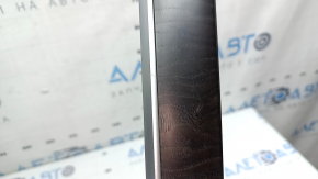 Rear right door panel trim molding for Honda Accord 18-22, wood grain, with chrome, scratches