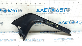 Inner right door sill trim Audi A3 22-26 black, scuffed