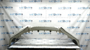 Bare front bumper Honda Accord 21-22 for parking sensors, white, scratches, chips