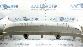 Bare front bumper Honda Accord 21-22 for parking sensors, white, scratches, chips