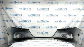 Bare front bumper Honda Accord 21-22 for parking sensors, white, scratches, chips