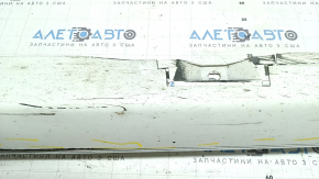 Left threshold for Honda Accord 18-22 with chrome, white, scratches, scuffed, cracked chrome, missing chrome fragment, dented