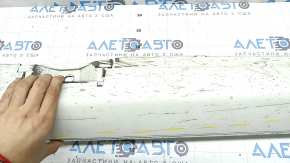 Left threshold for Honda Accord 18-22 with chrome, white, scratches, scuffed, cracked chrome, missing chrome fragment, dented