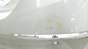 Bare rear bumper Honda Accord 21-22 for parking sensors, white, scratches, worn