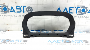 The instrument panel frame of the Audi A3 22-26 is black, scratches, the mount is broken
