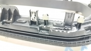The instrument panel frame of the Audi A3 22-26 is black, scratches, the mount is broken
