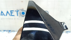 Front panel trim, central left, Audi A3 22-26, black, scratches