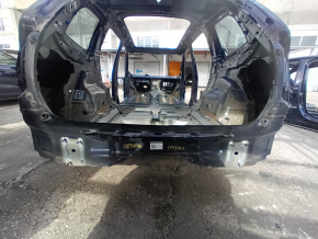 Volvo XC90 16-26 rear panel on the body, blue