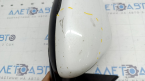 Right side mirror assembly Honda Accord 18-22 8 pins, BSM, heated, turn signal, white, worn