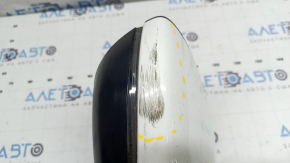 Right side mirror assembly Honda Accord 18-22 8 pins, BSM, heated, turn signal, white, worn
