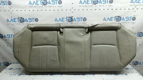 Rear seat cushion, 2nd row, Honda Accord 19-22, light gray leather, perforated, dry-cleanable