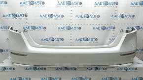Bare rear bumper Honda Accord 23-26 without parking sensors, white, scratches