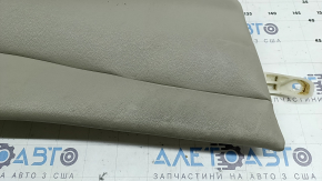 Right rear seat side panel for Honda Accord 19-22, light grey leather, for split backrest, dry cleanable