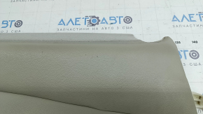 Right rear seat side panel for Honda Accord 19-22, light grey leather, for split backrest, dry cleanable