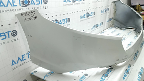 Bare front bumper Honda Accord 23-26 without parking sensors, white, dents, scratches