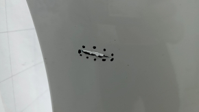 Bare front bumper Honda Accord 23-26 without parking sensors, white, dents, scratches