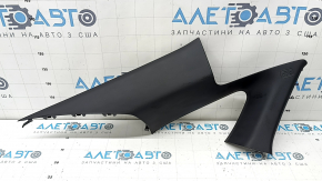 Rear window trim left Honda Accord 23-26 upper part, black, scratches