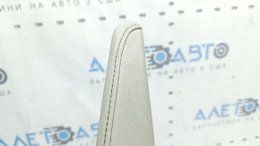 Upper center console trim, left side, Honda Accord 18-22, light gray, dry-cleanable