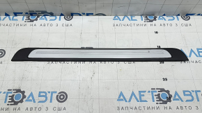 Outer front right threshold trim Audi A3 22-26 black, chrome, scratches, abrasions