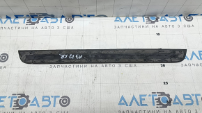 Outer front right threshold trim Audi A3 22-26 black, chrome, scratches, abrasions