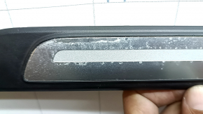 Outer front right threshold trim Audi A3 22-26 black, chrome, scratches, abrasions