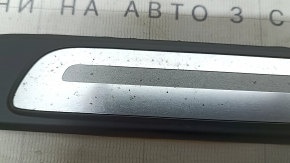 Outer front left threshold trim Audi A3 22-26 black, chrome, scratches, abrasions, bumps