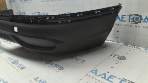 Bare rear bumper, lower part of VW Tiguan 22-24, structure without parking sensors, abrasive