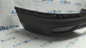 Bare rear bumper, lower part of VW Tiguan 22-24, structure without parking sensors, abrasive