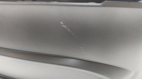 Bare rear bumper, lower part of VW Tiguan 22-24, structure without parking sensors, abrasive