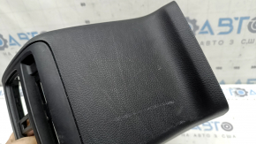 Rear center console trim for Honda Accord 18-22, black, under air duct, 2 parts, scratches