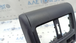 Rear center console trim for Honda Accord 18-22, black, under air duct, 2 parts, scratches