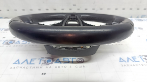 Naked steering wheel Honda Accord 18-22 black leather, with overlay and wiring, scratches, worn