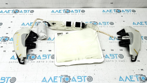 The lumbar support of the driver's seat BMW X5 G05 19-22 has a broken fitting and broken fasteners