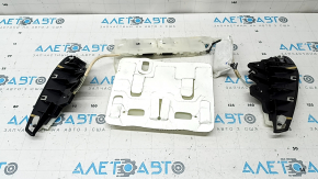 The lumbar support of the driver's seat BMW X5 G05 19-22 has a broken fitting and broken fasteners